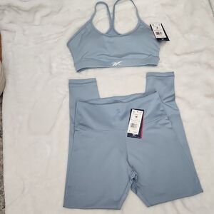 NWT Reebok Leisure Blue Sports Set